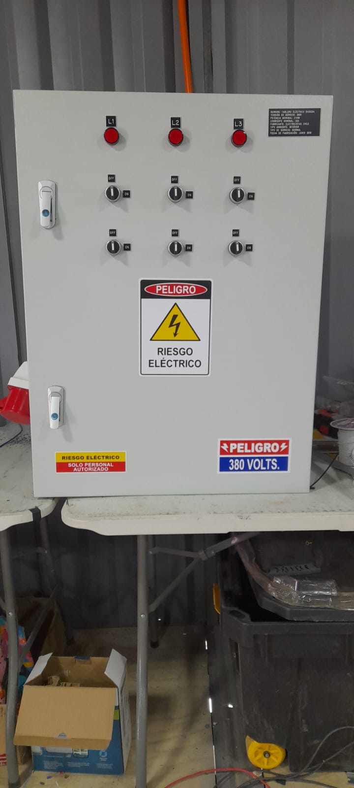 Tablero eléctrico 3